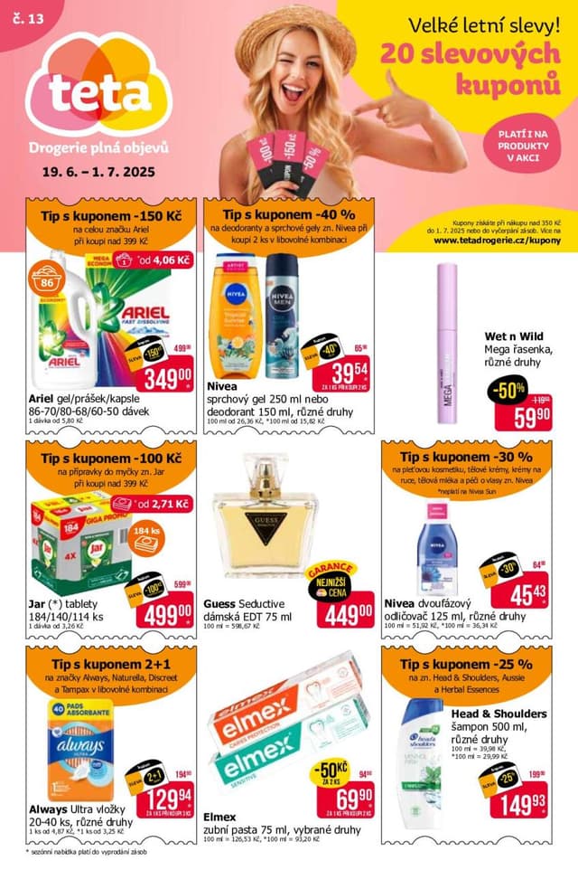 Teta drogerie leták 24.6. - 7.7.